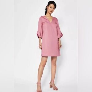 Ted Baker Solyane Dusty pink mini shift dress. Size Ted 2 (6 U.S.)